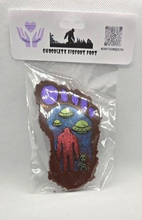 Bigfoot chocolate foot