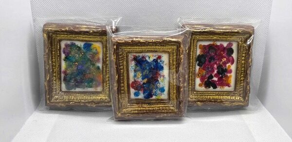 Chocolate picture frames